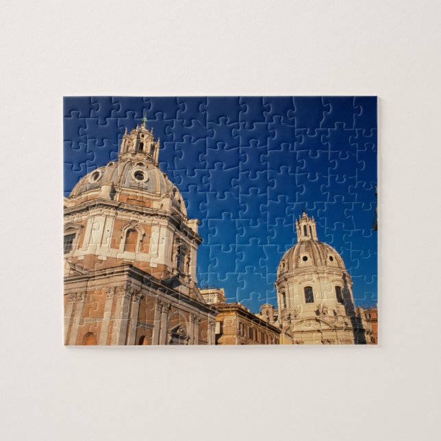 Italy, Rome, Santa Maria di Loreto church and Jigsaw Puzzle (Horizontal)