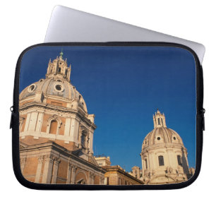 Italy, Rome, Santa Maria di Loreto church and Laptop Sleeve