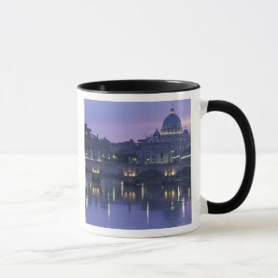 Italy, Rome St. Peter's and Ponte Sant Angelo, Mug