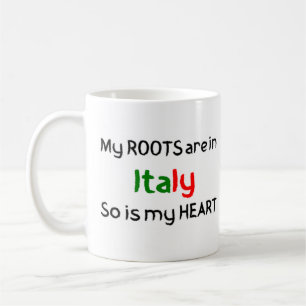 italy roots coffee mug
