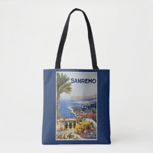 Italy Sanremo vintage travel bags