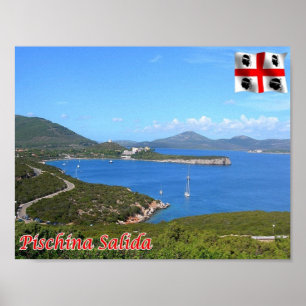 Italy - Sardinia - Alghero - Poster