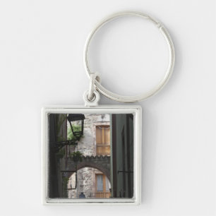 Italy, Sardinia, Bosa. Street detail. Key Ring