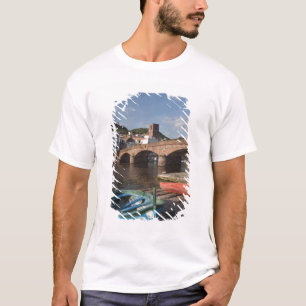 Italy, Sardinia, Bosa. Town view along Temo T-Shirt