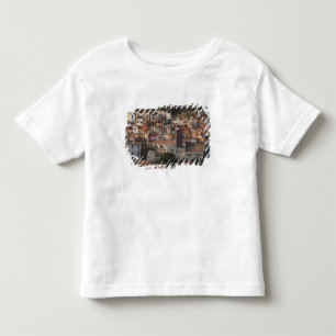 Italy, Sardinia, Bosa. Town view with Castello Toddler T-Shirt