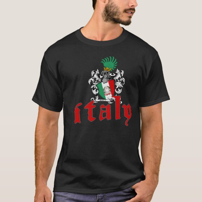 Italy Shield T-Shirt (Front)