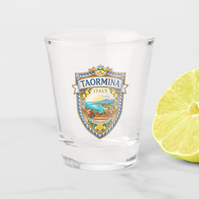 Italy Shot Glass (Front)