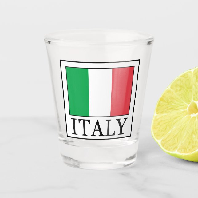 Italy Shot Glass (Front)