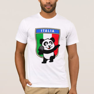 Italy Shot Put Panda T-Shirt