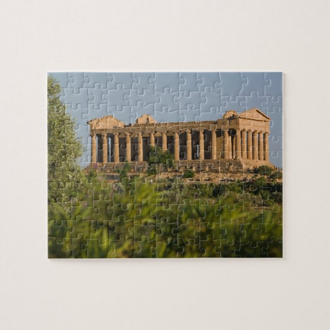 Italy, Sicily, Agrigento, La Valle dei Templi, 4 Jigsaw Puzzle (Horizontal)