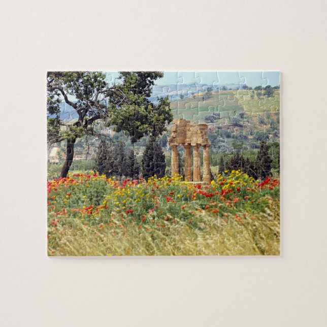 Italy, Sicily, Agrigento. The ruins of the Jigsaw Puzzle (Horizontal)