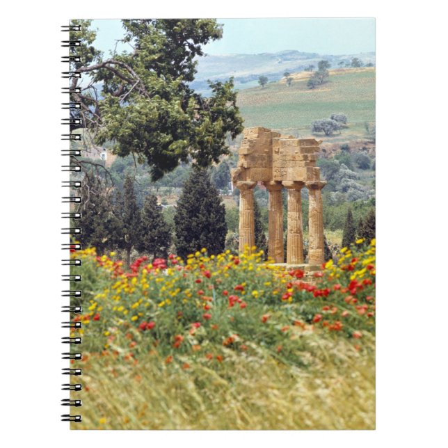 Italy, Sicily, Agrigento. The ruins of the Notebook (Front)