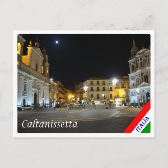 Italy - Sicily - Caltanissetta - Postcard (Front)