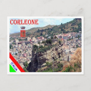 Italy - Sicily - Corleone - Postcard