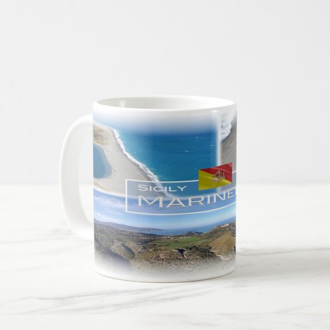 Italy - Sicily - Marinello Nature Reserve - Coffee Mug (Front Left)