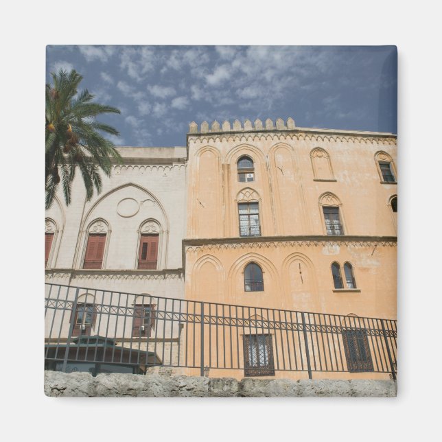 Italy, Sicily, Palermo, Palazzo dei Normanni Magnet (Front)