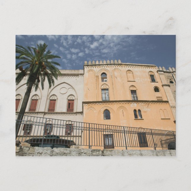 Italy, Sicily, Palermo, Palazzo dei Normanni Postcard (Front)