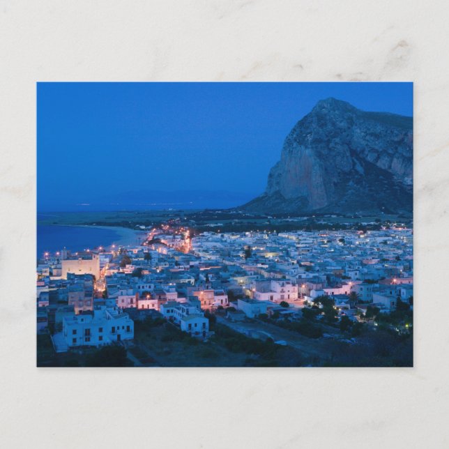 Italy, Sicily, SAN VITO LO CAPO, Resort Town Postcard (Front)