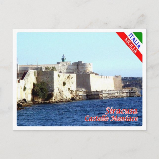 Italy - Sicily - Siracusa - Maniace Castle - Postcard (Front)