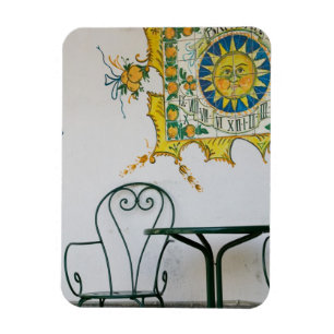 ITALY, Sicily, TAORMINA: Bam, Bar Cafe Detail Magnet