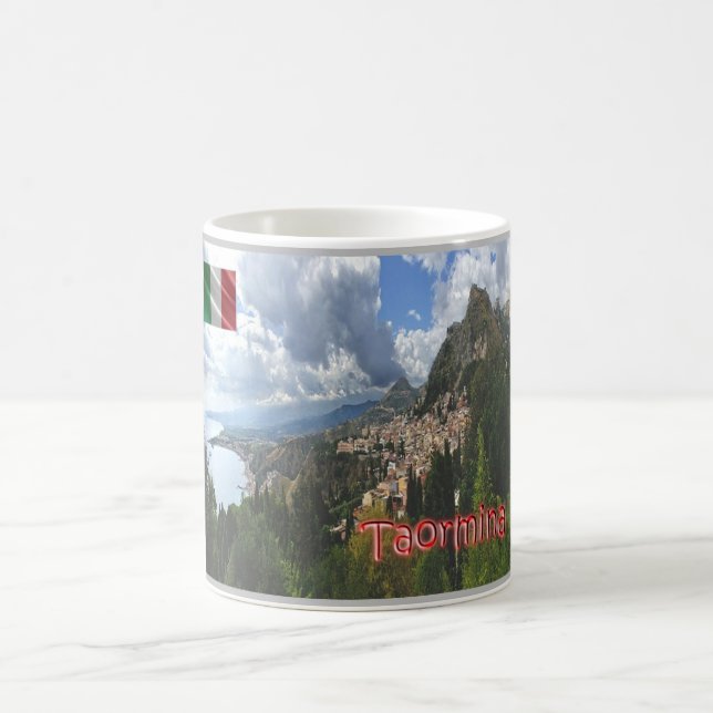 Italy - Sicily - Taormina - Coffee Mug (Center)