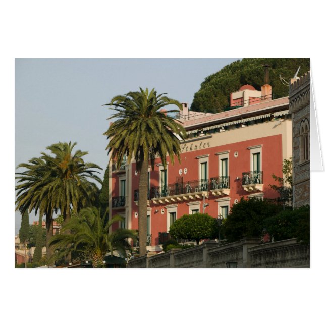 ITALY, Sicily, TAORMINA: Hotel Schuler (Front Horizontal)
