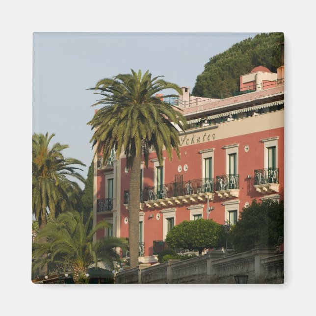 ITALY, Sicily, TAORMINA: Hotel Schuler Magnet (Front)