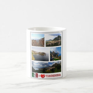 Italy - Sicily - Taormina - I Love - Coffee Mug