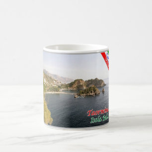 Italy - Sicily - Taormina - Isola Bella - Coffee Mug