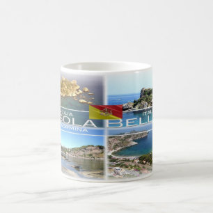 Italy - Sicily - Taormina - Isola Bella - Coffee Mug