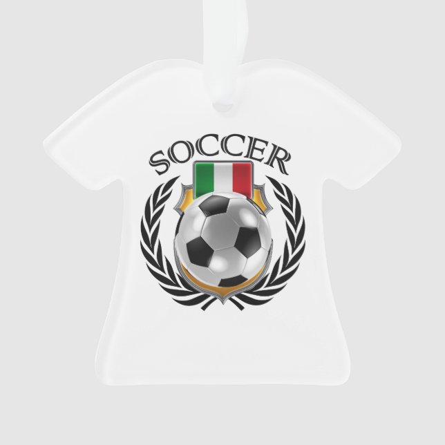 Italy Soccer 2016 Fan Gear Ornament (Front)