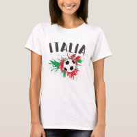 Italy Soccer Ball Grunge Flag