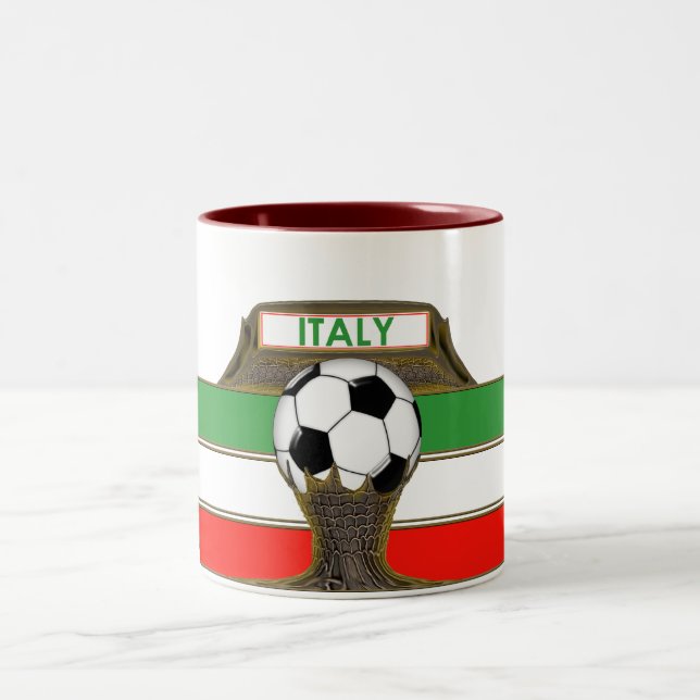 Italy Soccer Coffee Mug (Center)