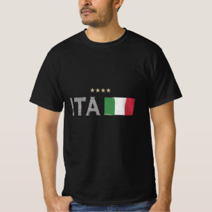 Italy Soccer Football Fan Shirt Flag