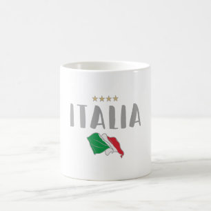 Italy Soccer Football Fan Shirt Flag Coffee Mug