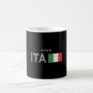 Italy Soccer Football Fan Shirt Flag Coffee Mug
