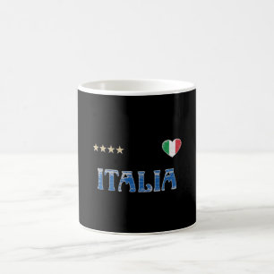Italy Soccer Football Fan Shirt Flag Coffee Mug