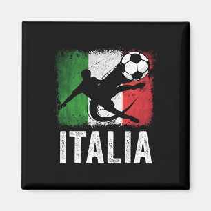 Italy Soccer Footbyll Fan Jersey Magnet