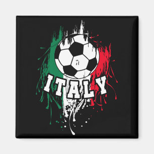 Italy Soccer Italian Footbyll Italy Futbol T Shirt Magnet