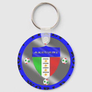 Italy Soccer Key Ring