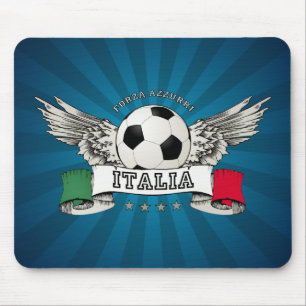 Italy Soccer National Team Supporter mousepad