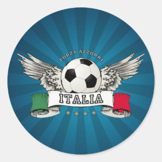 Italy Soccer National Team Supporter stickers