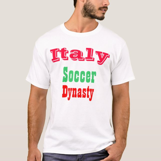 Italy soccer T-shirt (Front)