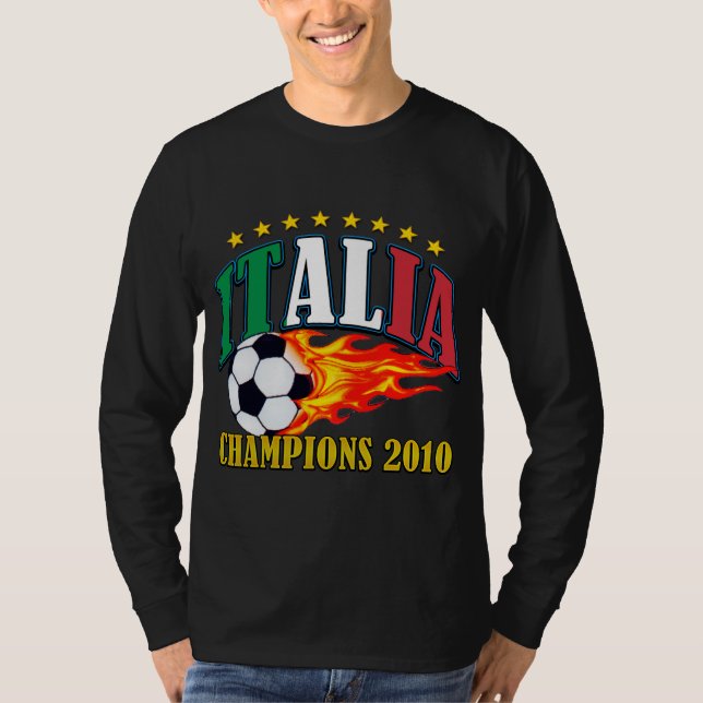 Italy Soccer T-Shirt (Front)