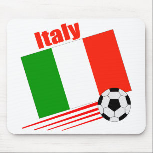 Italy Soccer Team Mouse Mat