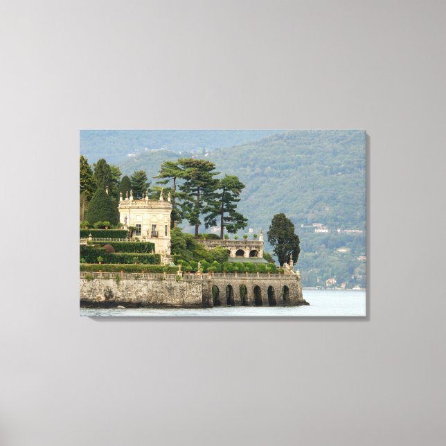 Italy, Stresa, Lake Maggiore, Isola Bella 2 Canvas Print (Front)