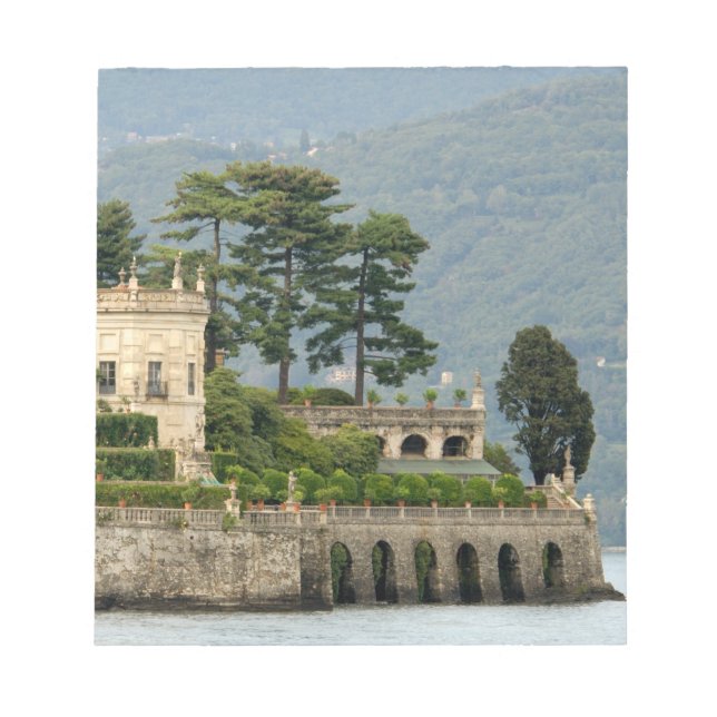 Italy, Stresa, Lake Maggiore, Isola Bella 2 Notepad (Front)