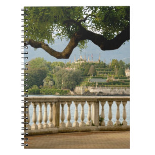 Italy, Stresa, Lake Maggiore, Isola Bella Notebook
