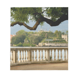 Italy, Stresa, Lake Maggiore, Isola Bella Notepad