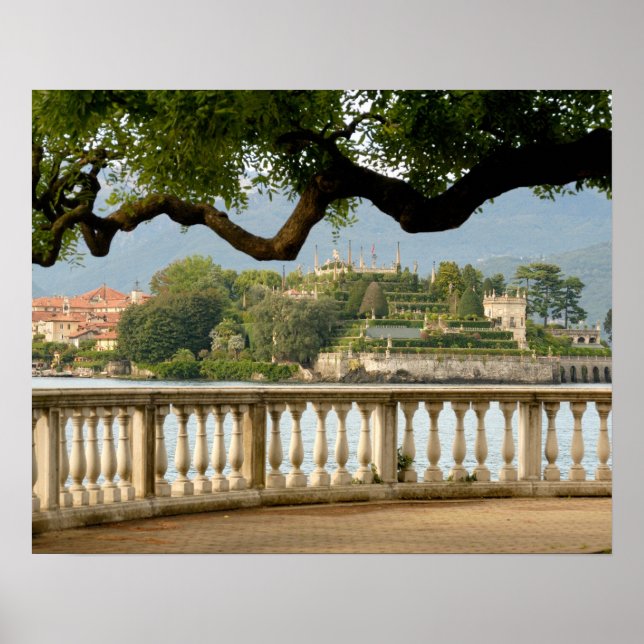 Italy, Stresa, Lake Maggiore, Isola Bella Poster (Front)